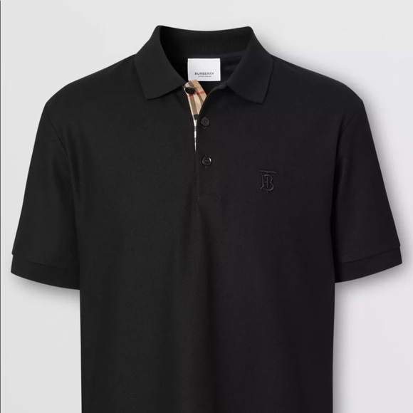 Burberry Other - BURBERRY Monogram Motif Cotton Piqué Polo Shirt